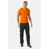 Штани Rab Downpour Eco Waterproof Full Zip Pant чоловічі чорні