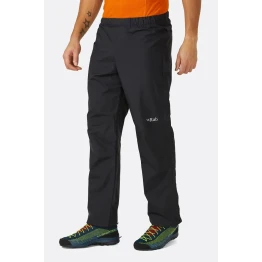 Штани Rab Downpour Eco Waterproof Full Zip Pant чоловічі чорні