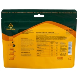 Сублімовані продукти SubliMate Томатний суп з рисом