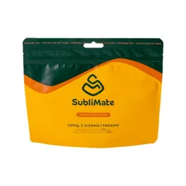 Сублімовані продукти SubliMate Борщ з білими грибами