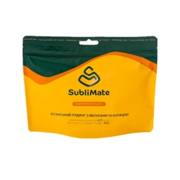 Сублімовані продукти SubliMate Веганський пудинг з яблуками та корицею