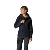 Куртка Rab Downpour Jacket Wmns жіноча Black чорна
