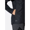 Куртка Rab Downpour Jacket Wmns жіноча Black чорна