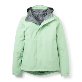 Куртка Rab Downpour Jacket Wmns жіноча Fig Green зелена