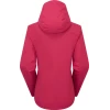 Куртка Rab Downpour Jacket Wmns жіноча Watermelon червона