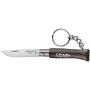 Ніж Opinel Keychain №4 Inox Dark Brown коричневий