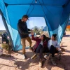 Тент Kelty Backroads Shelter midnight navy-hydro синій Тент Kelty Backroads Shelter midnight navy-hydro синій