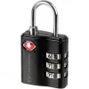 Замок Lifeventure TSA Combi Lock black чорний Замок Lifeventure TSA Combi Lock black чорний