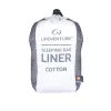 Вкладиш Lifeventure Cotton Lite Liner Mummy світло-сірий