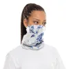 Повязка Buff Coolnet UV Delft Multi біло-синя