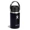 Термопляшка Hydro Flask 350 ml Wide Flex Sip Lid black чорна