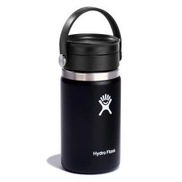 Термопляшка Hydro Flask 350 ml Wide Flex Sip Lid black чорна