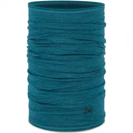 Пов'язка Buff Lightweight Merino Wool Solid Teal синя