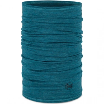 Пов'язка Buff Lightweight Merino Wool Solid Teal синя