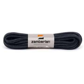 Шнурівки Zamberlan Round Laces 081 Black/Grey чорні/сірі Шнурівки Zamberlan Round Laces 081 Black/Grey чорні/сірі