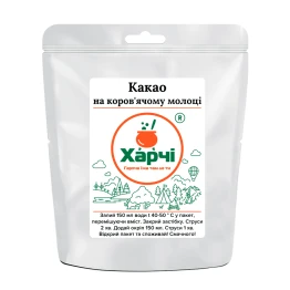 Сушені продукти Харчі Какао на коров'ячому молоці