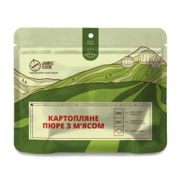 Сушені продукти James Cook Картопляне пюре з м’ясом