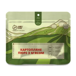 Сушені продукти James Cook Картопляне пюре з м’ясом