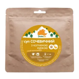 Сушені продукти Їжачок Суп сочевичний з копченою куркою