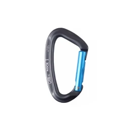 Карабін First Ascent Rock I Straight light blue