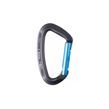 Карабін First Ascent Rock I Straight light blue