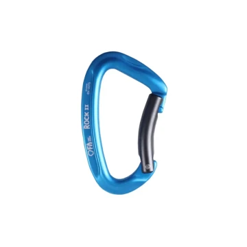 Карабін First Ascent Rock II Bent light blue Карабін First Ascent Rock II Bent light blue