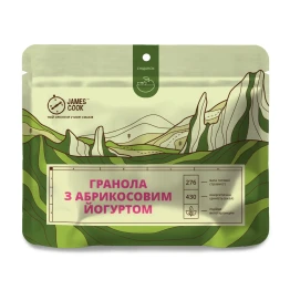 Сушені продукти James Cook Гранола з абрикосовим йогуртом