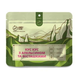 Сушені продукти James Cook Кус-кус з апельсином та фісташками