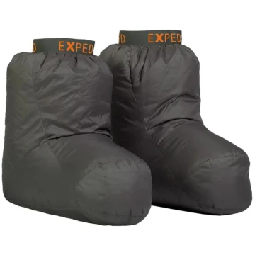 Пухові шкарпетки Exped Down Sock charcoal сірі Пухові шкарпетки Exped Down Sock charcoal сірі