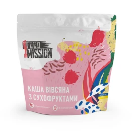 Сушені продукти Food Mission Каша вівсяна з сухофруктами