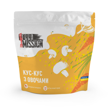 Сушені продукти Food Mission Кус-кус з овочами