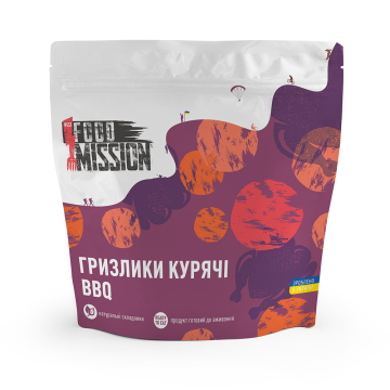 Гризлики Food Mission Курячі BBQ