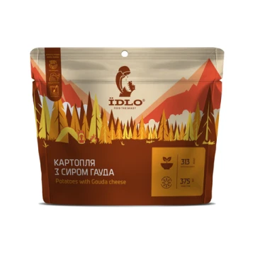 Сушені продукти ЇDLO Картопля з сиром Гауда