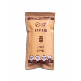 Корисний батончик James Cook RAW BAR Арахіс-курага