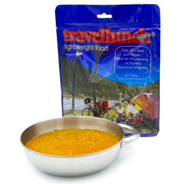 Сублімована їжа Travellunch Rice with Beef and Pepper Sause 250 г (2 порції)