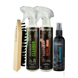 Набір для догляду GRANGERS Footwear Care Kit 275 ml x 2 + 100 ml x 1