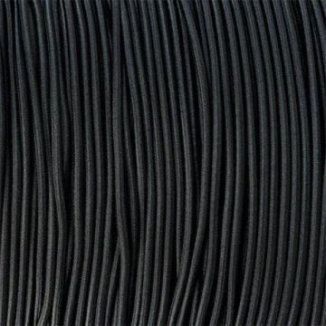 Паракордовий шнур-резинка Highlander Shock cord Black чорний 2 мм Паракордовий шнур-резинка Highlander Shock cord Black чорний 2 мм