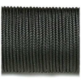 Паракордовий шнур Highlander minicord Black чорний 2,2 мм