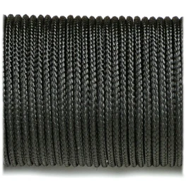 Паракордовий шнур Highlander minicord Black чорний 2,2 мм