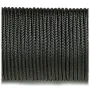 Паракордовий шнур Highlander minicord Black чорний 2,2 мм
