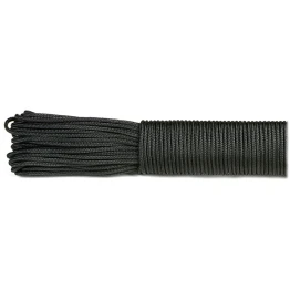 Паракордовий шнур Highlander minicord Black чорний 2,2 мм