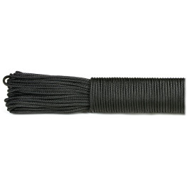 Паракордовий шнур Highlander minicord Black чорний 2,2 мм