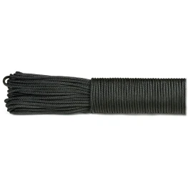 Паракордовий шнур Highlander minicord Black чорний 2,2 мм