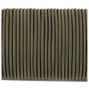 Паракордовий шнур-резинка Highlander Shock cord army green хакі 3 мм