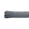 Паракордовий шнур Highlander Type III 550 dark grey 4 мм темно-сірий