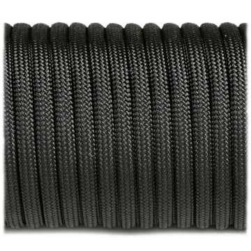 Паракордовий шнур Highlander Type III 550 Black чорний 4 мм