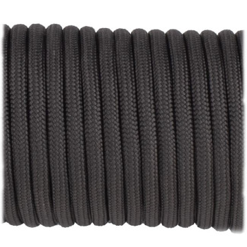 Паракордовий шнур Highlander Type III 550 black carbon 4 мм графітовий