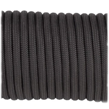 Паракордовий шнур Highlander Type III 550 black carbon 4 мм графітовий