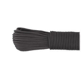 Паракордовий шнур Highlander Type III 550 black carbon 4 мм графітовий