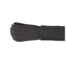 Паракордовий шнур Highlander Type III 550 black carbon 4 мм графітовий